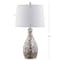 Jonathan Y Verna 26.5" Seashell LED Table Lamp, Ivory/Beige JYL1054A - alternate 2