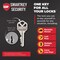 Kwikset Vancouver Satin Nickel Entry Door Knob 1 3/4 in. 98180-014 - alternate 2