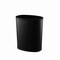 Hapco Elmar Eco Luxury Vegan Leatherette 14 Qt. Rectangular Plastic Leatherette Wrapped Wastebasket, 8PK EDODOB4050 - alternate 1