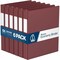 Davis Group Premium Economy, Angle D Ring, Binder, (Burgundy, 1"), PK6 2301-08-06 - alternate 1