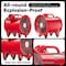 Iliving Red Explosion Proof 10 in. 350-Watt, 1943 CFM Ventilation Floor Fan ILG8EF10EX - alternate 2