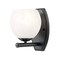 Z-Lite Colette Matte Black 1 Light Wall Sconce 1963-1S-MB - alternate 1