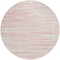 Homeroots 8' Pink And Ivory Round Abstract Washable Indoor Outdoor Area Rug 613117 - alternate 2
