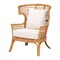 Bali & Pari Regina Bohemian Light Honey Rattan Arm Chair 247-13694-ZORO - alternate 1