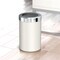 Gatco Modern Round 3 Gal. Wastebasket, Matte Pearl/Chrome Lid 1931C - alternate 2