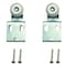 Prime-Line 1/4'' Offset Ball Bearing Wheel Adjustable Bypass Door Roller, 2-Count N 6516 - alternate 1