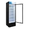 Koolmore 26 in. Commercial Merchandiser Refrigerator with LED Lights, 15 Cu. Ft. in Black KM-MDR-1GD-15C KM-MDR-1GD-15C - alternate 2