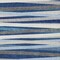 Homeroots 8' X 10' Navy Blue Ivory And Gray Striped Washable Indoor Outdoor Area Rug 597346 - alternate 2