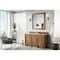 James Martin Vanities Bristol 60'' S Vanity, Saddle Brown w/ Jasmine Pearl Silestone Top w/FreePower Wireless Charger 157-V60S-SBR-FEJP - alternate 2
