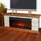 Lifesm 60-in. Faux Stone Media Fireplace Heater with Remote Control ZCFP1032US - alternate 2