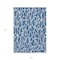 Homeroots 5' X 8' Blue And Ivory Geometric Washable Indoor Outdoor Area Rug 599263 - alternate 2