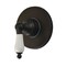 Kingston Brass Single-Handle Six-Way Diverter Valve with Round Trim Kit, Oil Rubbed Bronze KS4035PL - alternate 1