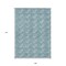 Homeroots 9' X 12' Teal Blue And Ivory Geometric Washable Indoor Outdoor Area Rug 595041 - alternate 2