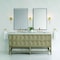 James Martin Vanities Emmeline 72'' D Vanity, Pebble Oak w/ Jasmine Pearl Top w/FreePower Wireless Charger D100-V72-PBO-FEJP - alternate 2