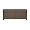 Manhattan Comfort Linda 72in Dresser in Walnut Brown (6-Drawer) DR011-BR - alternate 3