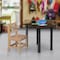 Regency Ferris Student Activity Desk, 26 in W X Wood, Metal, Black / Neo Walnut FSD2624NWBPBK - alternate 2