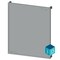 Siemens ALPHA 160 DIN assembly kit front cover for unequipped panel H = 600 mm W = 8GK4501-4KK21 - alternate 2