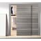 Sartodoors Slab Barn Door Panel, Planum 0020 Ginger Ash, Sturdy Finished Flush Modern Doors, Pocket Closet Sli PLANUM0020S-GA-2484 - alternate 2