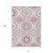 Homeroots 10' X 14' Pink Blush And Gray Medallion Washable Indoor Outdoor Area Rug 589637 - alternate 2