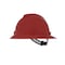 Msa Safety V-Gard Slotted Full Brim Hard Hat, Staz-On Suspension, Type I, Class E, Red 454736 - alternate 1