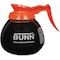 Bunn Pourover Decanter, Pour Over Style, Glass Base Material, 64 oz Capacity, Orange 42401.0101 - alternate 1