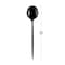 Smarty Had A Party Solid Black Moderno Disposable Plastic Dessert Spoons (480 Spoons), 480PK 9330-BTSP-CASE - alternate 2