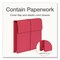 Pendaflex Expanding Wallet with Elastic Closure, 2" Expansion, 1 Section, Letter Size, Red, 10PK 1006974 - alternate 2