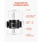 Vevor 1/4HP RV AC Fan Motor AC115V 3A 1650RPM Single Phase with 5uf/370V Capacitor YDK180-4G16 - alternate 2