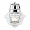 Jonathan Y Orleans 7" 1-Light Iron/Glass schoolhouse LED Vanity Light, Chrome JYL3530A - alternate 1