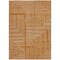 Homeroots 5' X 8' Copper And Ivory Geometric Washable Indoor Outdoor Area Rug 600853 - alternate 3