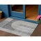 Homeroots 3' X 5' Gray Silver And Charcoal Geometric Washable Indoor Outdoor Area Rug 582716 - alternate 1