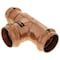 Viega ProPress tee P1 1 P2 0.75 P3 1 copper 77427 - alternate 2