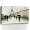 Homeroots Parisian Rainy Day Unframed Print Wall Art 399017 - alternate 1