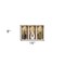 Homeroots Set of Three Gin Faux Niche 3D Peel and Stick Wall Decals, 3PK 565390 - alternate 3
