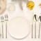 Smarty Had A Party Shiny Gold Moderno Plastic Cutlery Set-Spoons, Forks, Knives, Mini Spoons, Mini Forks, 300 Guests, 1500PK 9330-GSPCS-CASE - alternate 1