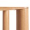 Homeroots 79" Natural Solid Wood Dining Table 572227 - alternate 2