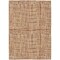 Homeroots 8' X 10' Orange Beige And Copper Striped Washable Indoor Outdoor Area Rug 583459 - alternate 2