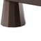 Homeroots 86" Walnut Wood Double Pedestal Base Oval Dining Table 720678 - alternate 3
