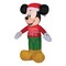 Disney Gemmy LED Clear Mickey Mouse in Christmas Sweater 42.13 in. Inflatable 110651 - alternate 1