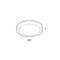 Dals Lighting Delta 6'' Round Indoor/Outdoor LED Flush Mount, Gold CFLEDR06-CC-GD - alternate 2