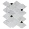 Daltile Lavaliere Natural Stone Harlequin Mosaic, 6.90 Sqft per Carton, 10PK LV13HRLQNMS1L - alternate 2