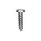 Auveco Slotted Pan Head Tapping Screw 14 x 1in Zinc, 100PK 1382 - alternate 1