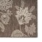 Homeroots 9' X 12' Brown And Ivory Floral Indoor Outdoor Area Rug 551366 - alternate 1