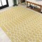 Jonathan Y Ourika Moroccan Geometric Textured Weave Yellow/Cream 4 ft. x 6 ft. Indoor/Outdoor Area Rug SMB108G-4 - alternate 2