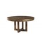 Homeroots 60" X 60" X 30" Antique Gold Poplar Dining Table 318888 - alternate 1