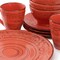 Elama Malibu Jasper 16-Piece Stoneware Dinnerware Set in Orange ELM-MALIBU-JASPER - alternate 2