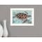 Homeroots Sea Turtles Collage 1 White Framed Print Wall Art 407867 - alternate 2