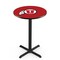Holland Bar Stool Co 36" Blk Wrinkle Utah Pub Table, 36" dia. Top L211B3636UtahUn - alternate 1
