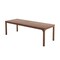 Homeroots 46" Brown Wood and Iron Dining Table 635739 - alternate 2