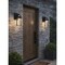 Afx Langston, LED Outdoor Sconce, 12"H, Black LNGW0512LAJUDBK - alternate 2
